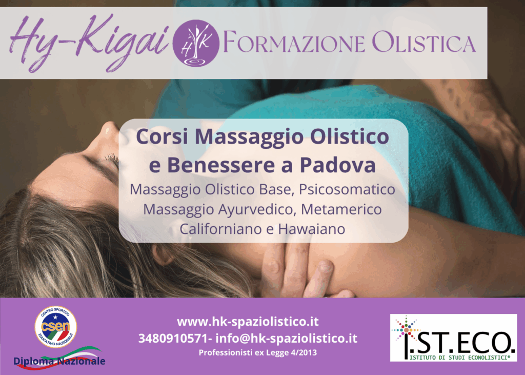corso massaggio olistico padova