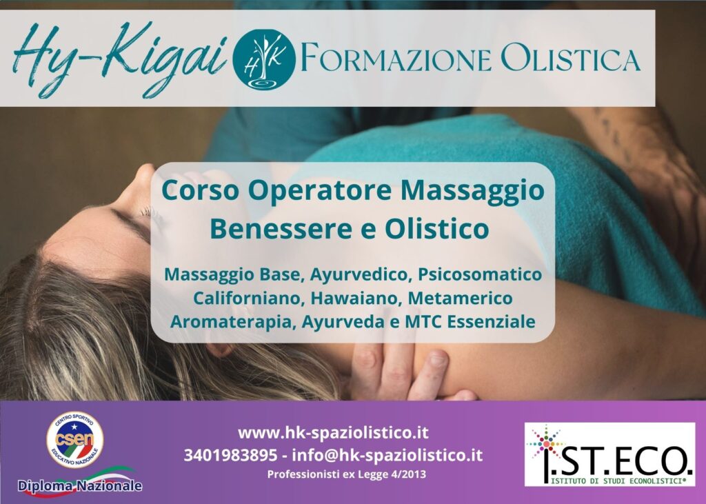 Corso Massaggio Olistico Padova