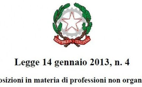Legge 4/2013
